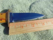 Very Rare Enedino De Leon Custom Hunting, Camping EDC Knife, Sub hilt fighter.Maked SV1 