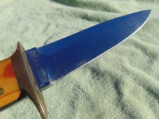 Very Rare Enedino De Leon Custom Hunting, Camping EDC Knife, Sub hilt fighter.Maked SV1 