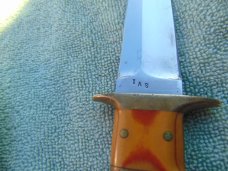 Very Rare Enedino De Leon Custom Hunting, Camping EDC Knife, Sub hilt fighter.Maked SV1 