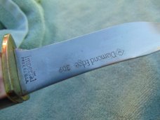 Imperial Pro VRI Diamond Edge 309 9" Fixed Blade Hunter Knife w/Sheath Made inthe USA!!!