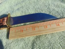 Imperial Pro VRI Diamond Edge 309 9" Fixed Blade Hunter Knife w/Sheath Made inthe USA!!!