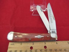 Case XX 2000 Limited Edition Smooth Red Bone Trapper Pattern 6254 SS