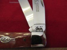 Case XX 2000 Limited Edition Smooth Red Bone Trapper Pattern # 6254 SS