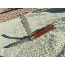 VINTAGE BOKER TREE BRAND 2 BLADE ELECTRICIANS KNIFE 9229 Folding Pocket Knife