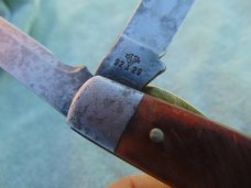 VINTAGE BOKER TREE BRAND 2 BLADE ELECTRICIANS KNIFE #9229 Folding Pocket Knife