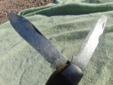 VINTAGE BOKER TREE BRAND 2 BLADE ELECTRICIANS KNIFE #9229 Folding Pocket Knife