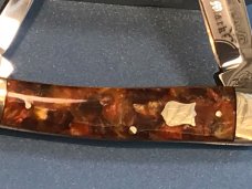 1993 Bulldog Brand 3 Blade Whittler w/ Vibrant Multi Colored Handles & Frost & Blade Etch -1 of 60