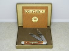 Boker Tree Brand Solingen Germany 1986 Limited Edition quotForty-Ninerquot Bone Trapper Knife in Box