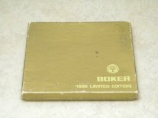 Boker Tree Brand Solingen Germany 1986 Limited Edition "Forty-Niner" Bone Trapper Knife in Box