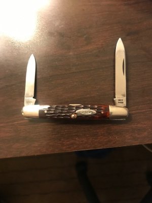 Case Eisenhower MINT 1940-1964 06263 Redbone pen knife