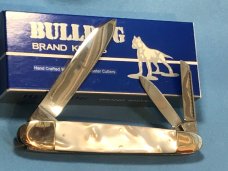 Bulldog Brand James Parker Angelo Saxon Whittler Knife w Imitation Pearl  Handles -Low Prod Run #18