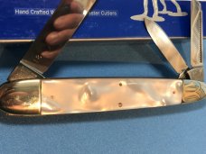 Bulldog Brand James Parker Angelo Saxon Whittler Knife w Imitation Pearl  Handles -Low Prod Run #18