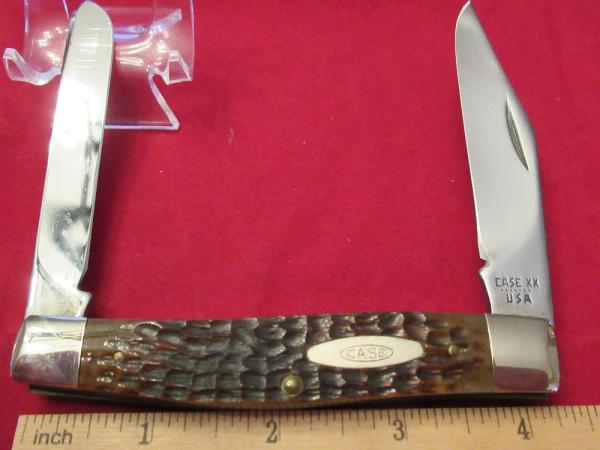 Case XX 1983 New Grind  2nd Cut Bone Moose Pattern # 6275 SP