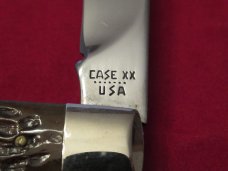 Case XX 1983 New Grind  2nd Cut Bone Moose Pattern # 6275 SP