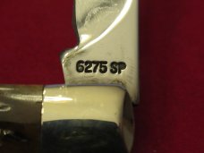 Case XX 1983 New Grind  2nd Cut Bone Moose Pattern # 6275 SP