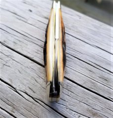 Great Eastern Cutlery GEC Northfield 562118 Sambar Stag Bird Dog Dogleg Knife
