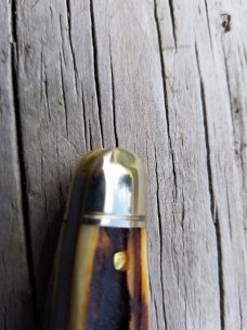 Great Eastern Cutlery GEC Northfield 562118 Sambar Stag Bird Dog Dogleg Knife