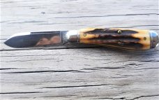 Great Eastern Cutlery GEC Northfield 562118 Sambar Stag Bird Dog Dogleg Knife