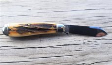 Great Eastern Cutlery GEC Northfield 562118 Sambar Stag Bird Dog Dogleg Knife