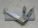 American Blade Japan Pearl "Yours for Life" Trapper Knife