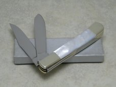 American Blade Japan Pearl "Yours for Life" Trapper Knife