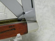 Blue Grass USA Wood BG-7 Stockman Knife 7Th Edition Blue Grass Commemorative in Box