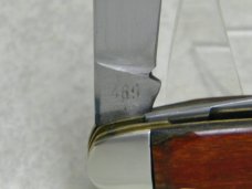 Blue Grass USA Wood BG-7 Stockman Knife 7Th Edition Blue Grass Commemorative in Box