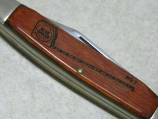 Blue Grass USA Wood BG-7 Stockman Knife 7Th Edition Blue Grass Commemorative in Box