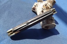 VINTAGE KUTMASTER UTICA NY USA 3 BLADE BONE STOCKMAN POCKET KNIFE