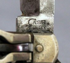 CASE TESTED 6161L SWITCHBLADE, Green Bone Handles, Fires Hard, Lock Up Tight, 1920-1940