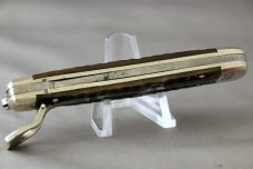 CASE TESTED 6161L SWITCHBLADE, Green Bone Handles, Fires Hard, Lock Up Tight, 1920-1940