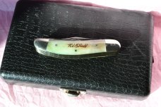 Waterfowler's Delight! 5 blade Sowbelly each blade etched with different waterfowl