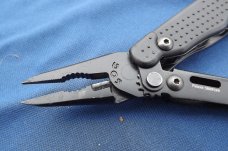 SOG Knives Rare Discontinued PowerDuo Multi Tool & Folding Knife with a case