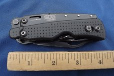 SOG Knives Rare Discontinued PowerDuo Multi Tool & Folding Knife with a case
