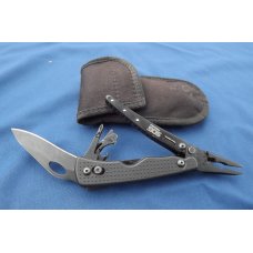 SOG Knives Rare Discontinued PowerDuo Multi Tool & Folding Knife with a case