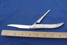 Vintage KABAR T23 FOLDING FISHING KNIFE Ka-Bar FISH FILLET Knife