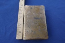  RARE US Army, USMC, Marine, NAVY,   WWII HEART SHIELD POCKET BIBLE Antique GI Book