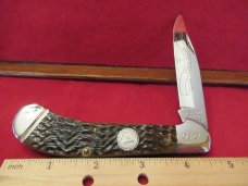 Case XX 1991 Brown Bone Saddle Horn Pattern # DB61100 SS NKCA