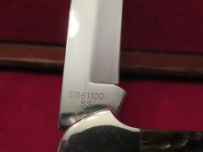 Case XX 1991 Brown Bone Saddle Horn Pattern # DB61100 SS NKCA 