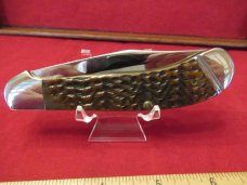 Case XX 1991 Brown Bone Saddle Horn Pattern # DB61100 SS NKCA 
