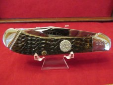 Case XX 1991 Brown Bone Saddle Horn Pattern # DB61100 SS NKCA 