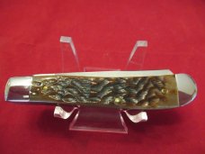 Case XX 1990 Brone Bone Mini Trapper Pattern # 6207 SP SSP NKCA Youth