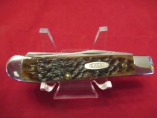 Case XX 1990 Brone Bone Mini Trapper Pattern # 6207 SP SSP NKCA Youth