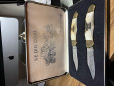Taylor cutlery coal commemorative set