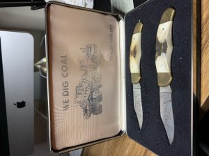 Taylor cutlery coal commemorative set