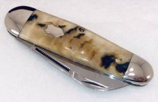 Bulldog Rams Horn Wildcat Driller Sunfish Sleeveboard Knife COA & Box #023