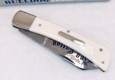 Bulldog Brand Anniversary Antique Ivory “King Cotton” Knife SUPER RARE! 
