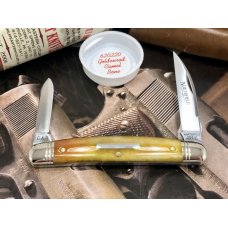 Great Eastern Cutlery 62 Easy Congress Golden Rod Camel Bone Northfield 620220 - A