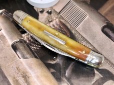 Great Eastern Cutlery 62 Easy Congress Golden Rod Camel Bone Northfield 620220 - A