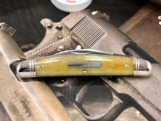 Great Eastern Cutlery 62 Easy Congress Golden Rod Camel Bone Northfield 620220 - B